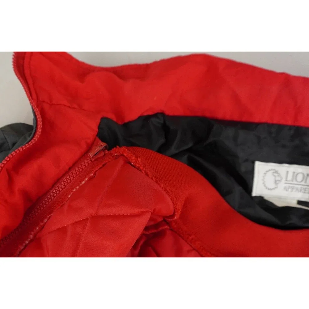 Vintage Lion Apparel Shell Coat w/ Removable Vest Men's Size 2X Made in USA 90s